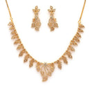 Royal Leaf Necklace Set