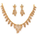 Royal Leaf Necklace Set