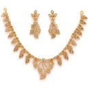 Royal Leaf Necklace Set