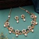 Antique Gold Ruby Necklace Set