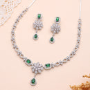 Emerald Stylish Necklace Set