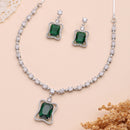 Ruby Pendant Necklace Set