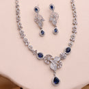 Floral Amethyst Necklace Set
