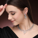 Royal Leaf Necklace Set