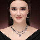 Double Layer Necklace Set