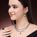 Double Layer Necklace Set