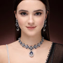 Glamorous Floral Necklace Set