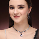 Oval Pendant Necklace Set