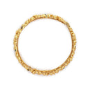 Gold-Toned Lord Ram, Sita & Lakshman Temple Kada Bangles for Women & Girls