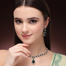 Oval Pendant Necklace Set
