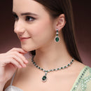Oval Pendant Necklace Set