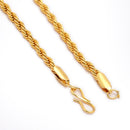 Set of 2 Alloy Gold Plated Chain For Men