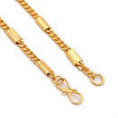Alloy Gold-Plated Cuban Link Chain for Men