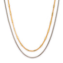 Stylish Rope and Cuban Chain Combo for Men