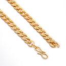 Set of 2 Alloy Gold Plated Chain For Men