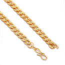 Classic Cuban Link & Rope Chain Necklace Combo for Men