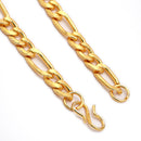 Premium Gold-Toned Chain Necklace Set for Men