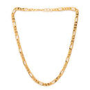 Alloy Gold-Plated Figaro Chain for Men