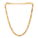 Premium Gold-Toned Chain Necklace Set for Men
