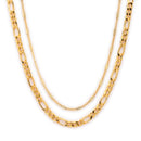 Luxury Gold-Toned Chain Collection Combo for Men
