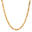 Alloy Gold-Plated Figaro Chain for Men