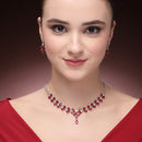 Premium Zircon Necklace Set