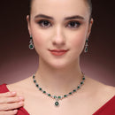 Emerald Green Necklace Set