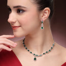 Emerald Green Necklace Set