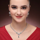 Emerald Stylish Necklace Set