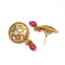 Gold Plated Stylish Pendent Set for Girls