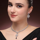 Emerald Bloom Necklace Set