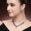Premium Zircon Necklace Set