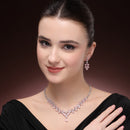 Premium Zircon Necklace Set