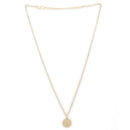 Gold Plated Alloy Layered Pendant Necklace Set for Women