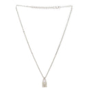 Oxidised Silver Alloy Layered Pendant Necklace Set for Women