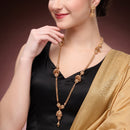 Gold Plated Jhumka Necklace Set