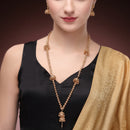 Stylish Ethnic Gold Chain Necklace Set