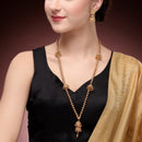 Stylish Ethnic Gold Chain Necklace Set