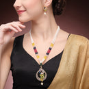 Royal Peacock Pendant Rani Haar
