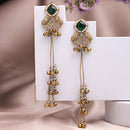 Gold Plated Ethnic Bridal Traditional Kashmiri Ghungroo Earrings