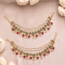 Traditional Pearl Beaded Earrings