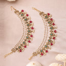 Traditional Pearl Beaded Earrings