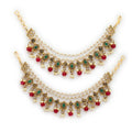 Traditional Pearl Beaded Earrings
