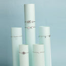 Latest Stylish Multilayer Rhodium Plated Silver Toned Cuff Bracelet