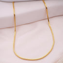 Gold Plated Sleek Box Link Chain for Men & Boys