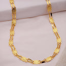 Gold Plated Box Link Chain for Men & Boys