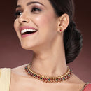 Gold Plated Attigai Design Jewellery Set