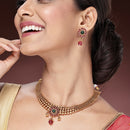 Gold Plated Classic Jewellery Set