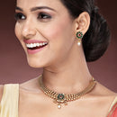 Gold Plated with Royal Design Jewellery Set