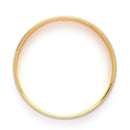 Gold Plated Dual Toned Engraved Texture Kada For Men